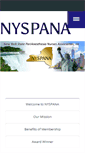 Mobile Screenshot of nyspana.net