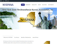 Tablet Screenshot of nyspana.net